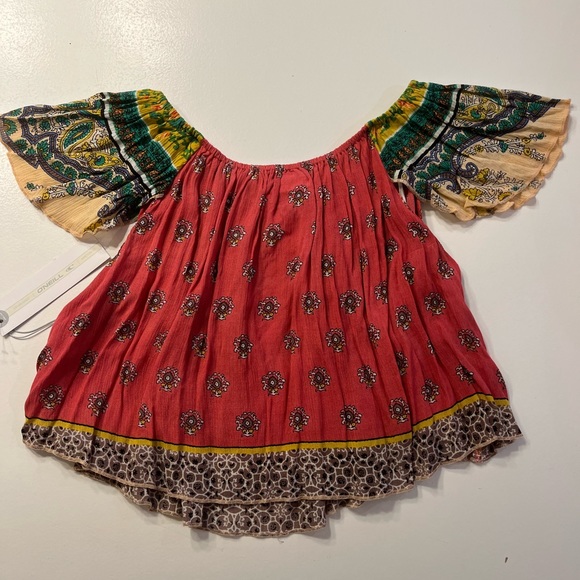 Size medium boho crop top NWT - Picture 3 of 3